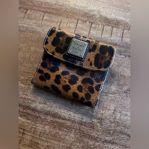 Dooney and Burke | Leather Leopard Wallet